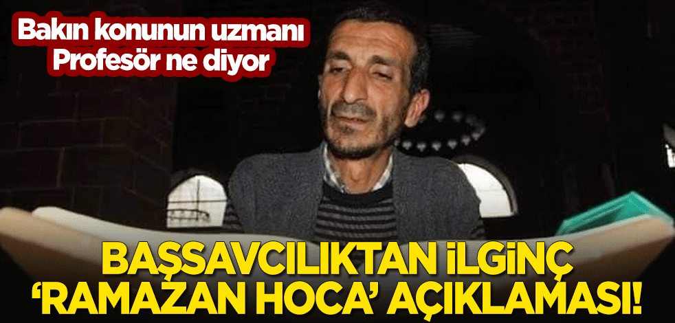 Tepkilerin ardından Başsavcılıktan ilginç 'Ramazan Hoca' açıklaması! Bakın konunun uzmanı ne diyor