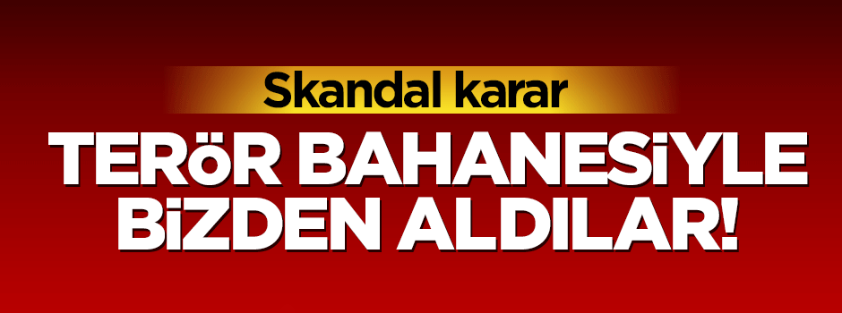 Terör bahanesiyle şampiyonayı Türkiye'nin elinden aldılar!