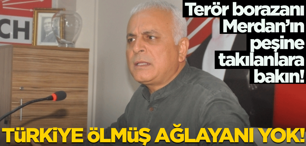 Terör borazanı Merdan’ın peşine takılanlara bakın! Türkiye ölmüş ağlayanı yok!