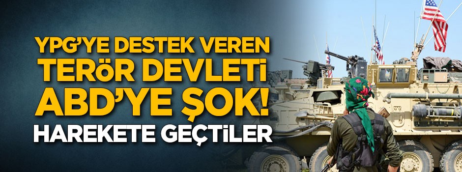 Terör destekçisi ABD için harekete geçildi!