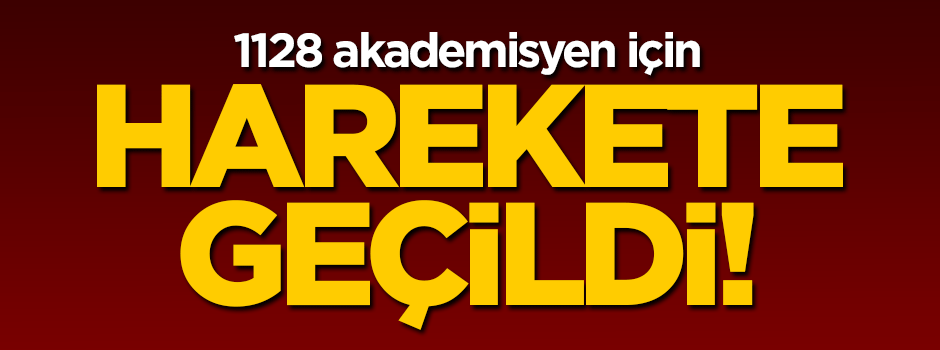 Terör destekçisi akademisyenler için harekete geçildi!