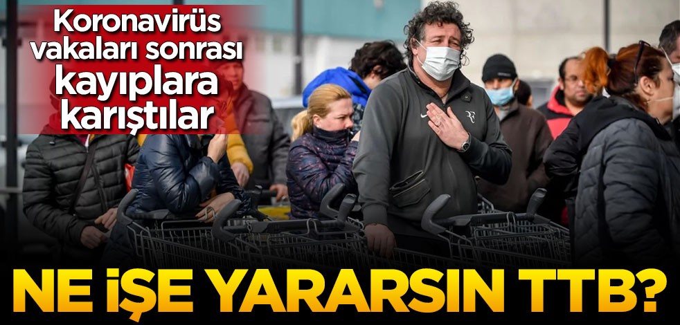 Terör destekçisi Türk Tabipler Birliği, koronayla mücadeleye zerre katkıda bulunmadı