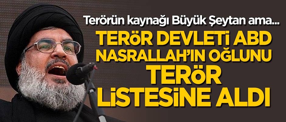 Terör devleti ABD, Cevad Nasrallah'ı "Küresel Teröristler" listesine ekledi