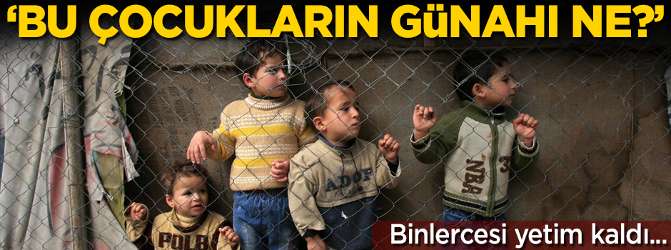 Terör devleti İsrail, insanların hayatını mahvediyor! Binlerce çocuk yetim kaldı