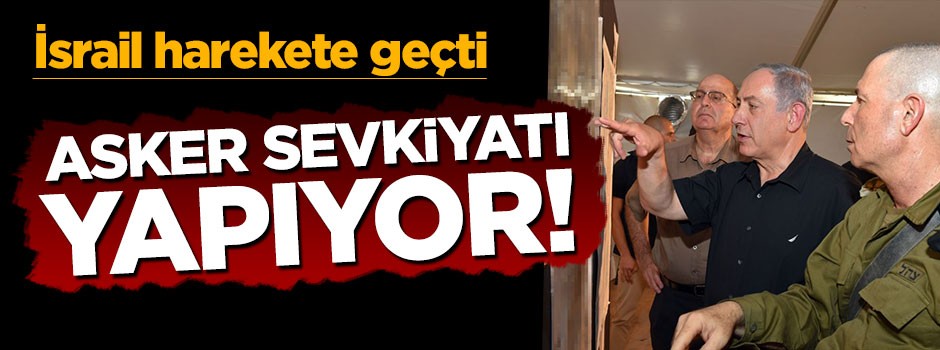 Terör devleti İsrail Kudüs'ü işgale hazırlanıyor!