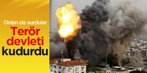 Terör devleti İsrail yardım aracını vurdu