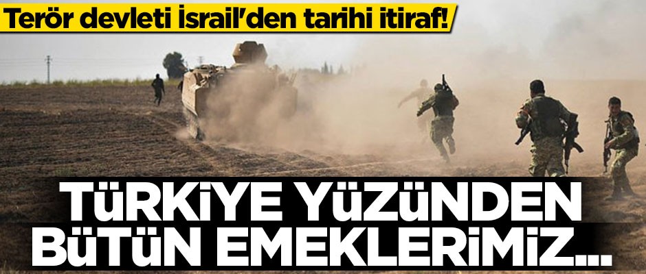 Terör devleti İsrail'den tarihi itiraf: 6 yılın emeği 6 günde yok edildi