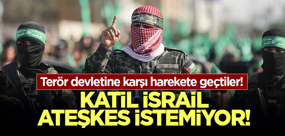 Terör devletine karşı harekete geçtiler! Kassam Tugayları binlerce yeni savaşçıyı eğitti