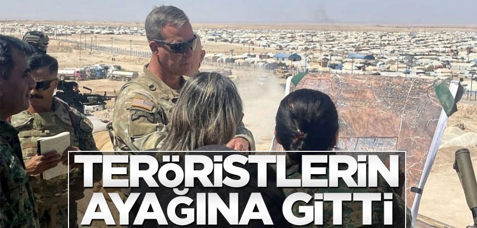 Terör hamisi ABD şaşırtmadı! CENTCOM komutanı PKK’lıların ayağına gitti