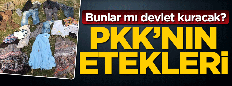 Terör ininden etek çıktı