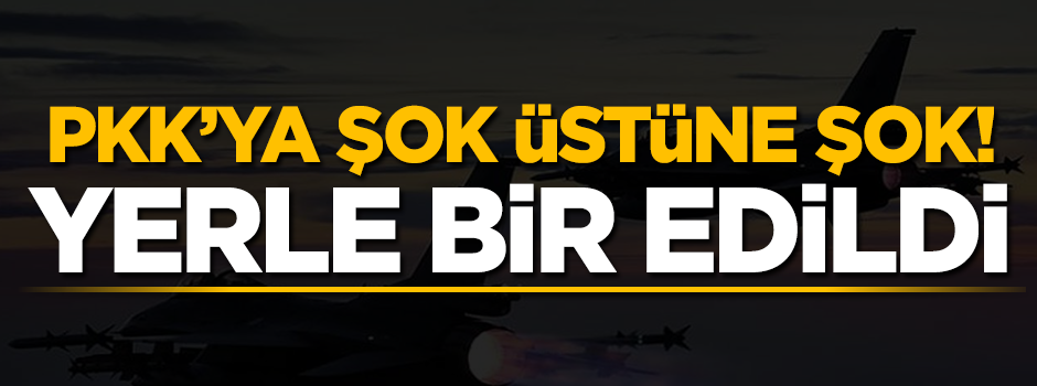 Terör inleri tek tek yok ediliyor! Zap bölgesine hava harekatı düzenlendi