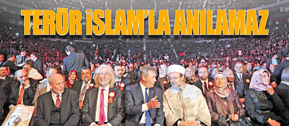 Terör islam'la anılamaz