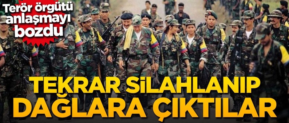 Terör örgütü anlaşmayı bozdu! Tekrar silahlanıp dağlara çıktılar