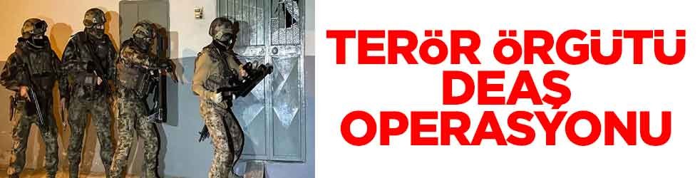 Terör örgütü DEAŞ operasyonu