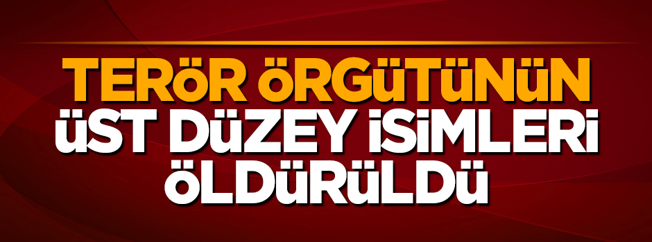 Terör örgütü DEAŞ'ın 3 üst düzey ismi öldürüldü