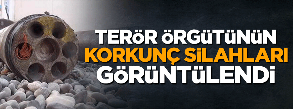 Terör örgütü DEAŞ'ın korkunç silahları görüntülendi