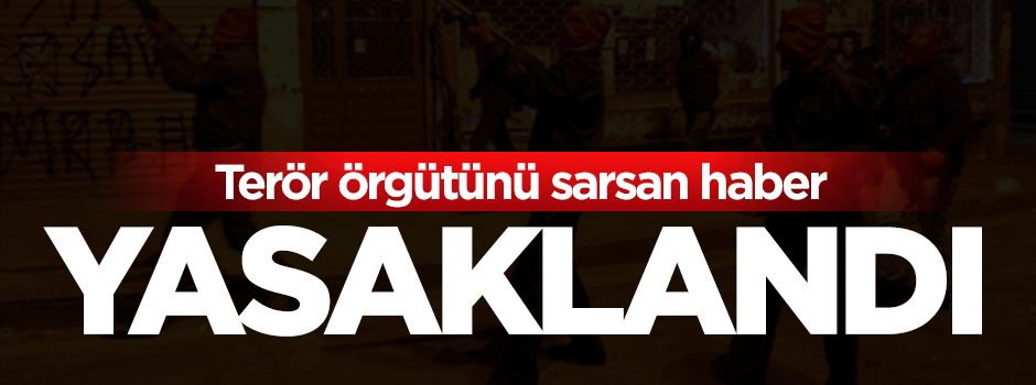 Terör örgütü DHKP-C'nin yayın organı Yürüyüş Gazetesi yasaklandı