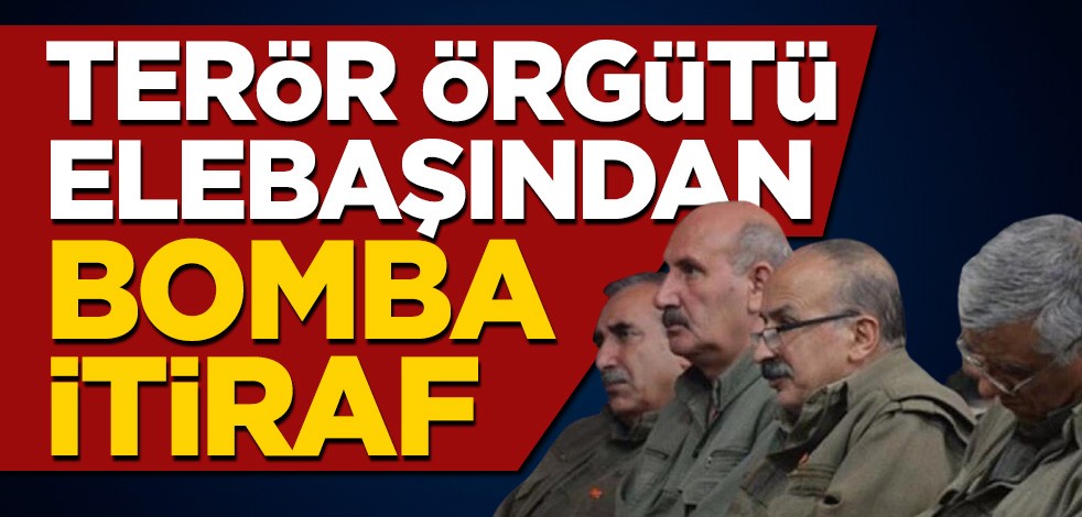 Terör örgütü elebaşı Mustafa Karasu’dan bomba itiraf