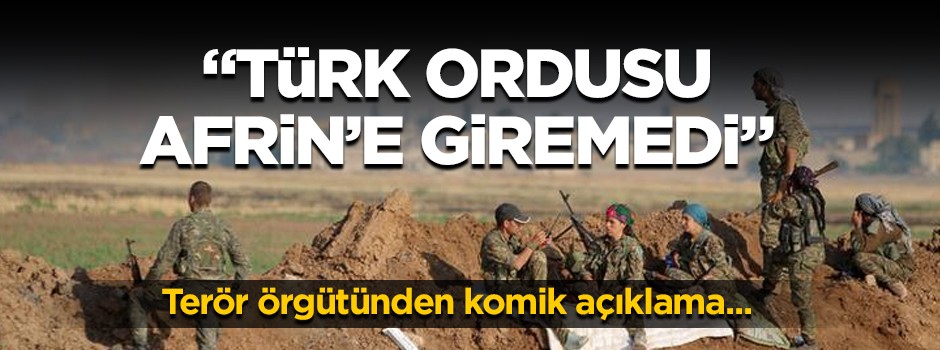 Terör örgütü kuyruğu dik tutmaya çalıştı