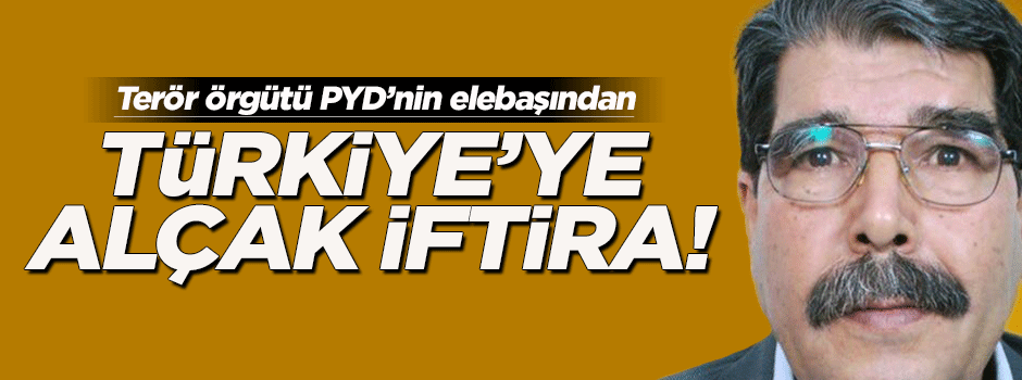 Terör örgütü liderinden alçak iftira!