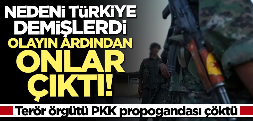 Terör örgütü PKK propogandası çöktü! Nedeni Türkiye demişlerdi, olayın ardından rejim çıktı