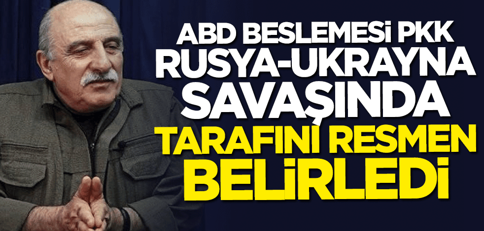 Terör örgütü PKK Rusya-Ukrayna savaşında tarafını seçti