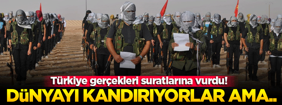 Terör örgütü PKK, Suriye'de PYD'yle kamufle oluyor