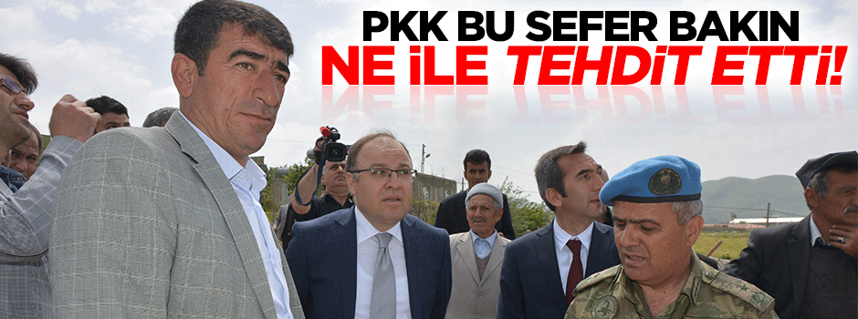 Terör örgütü PKK tehditlerine devam ediyor