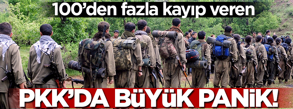 Terör örgütü PKK'da büyük panik!