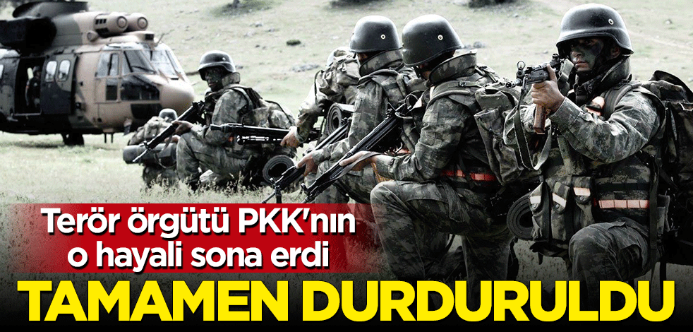 Terör örgütü PKK'nın "Akdeniz" hayali sona erdi