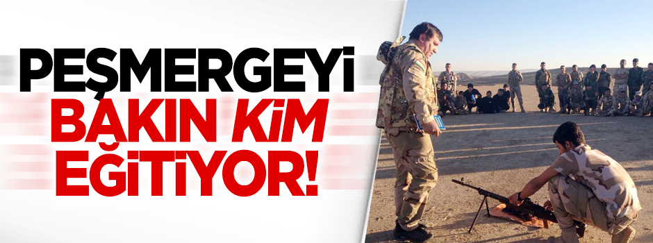 Terör örgütü PKK’nın eski komutanı peşmergeyi eğitiyor!