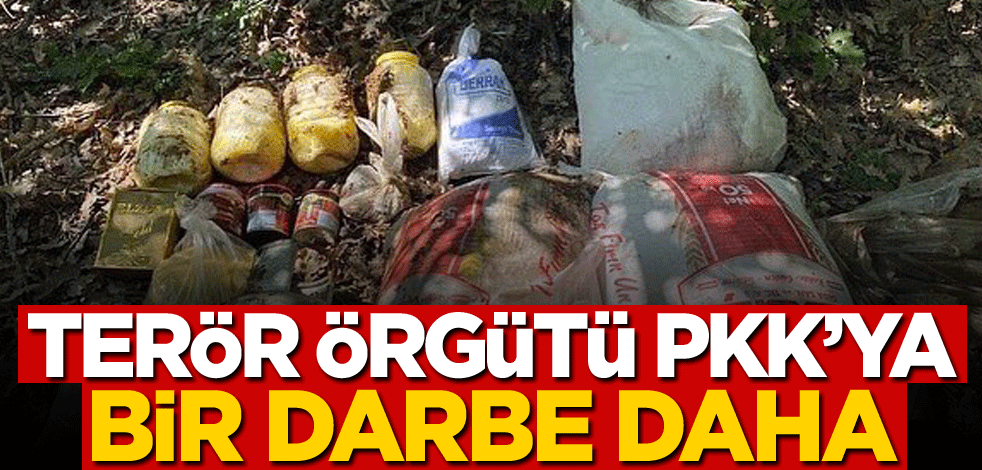 Terör örgütü PKK'ya bir darbe daha