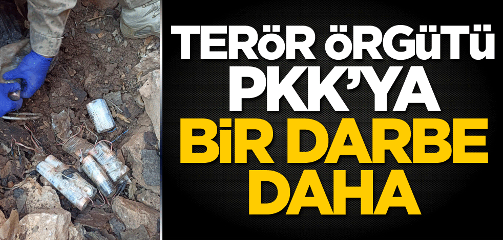Terör örgütü PKK'ya bir darbe daha