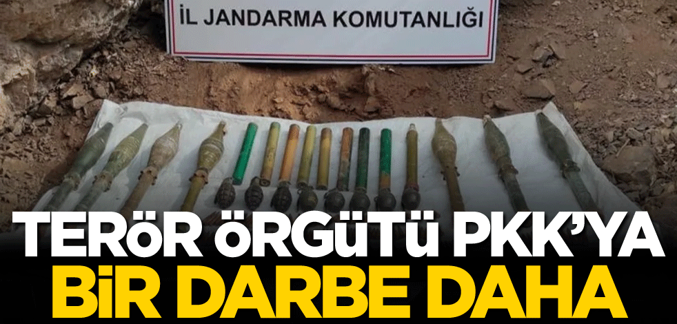 Terör örgütü PKK'ya bir darbe daha