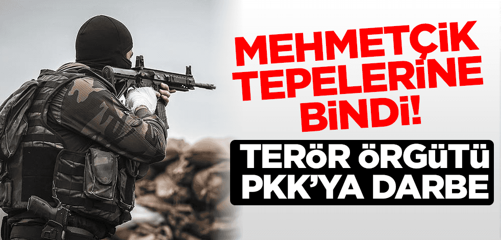 Terör örgütü PKK'ya darbe! 3 terörist etkisiz hale getirildi