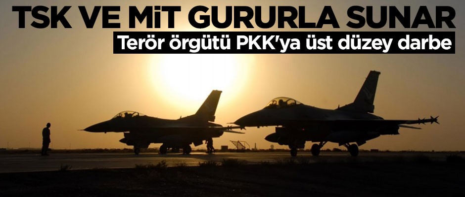 Terör örgütü PKK'ya üst düzey darbe