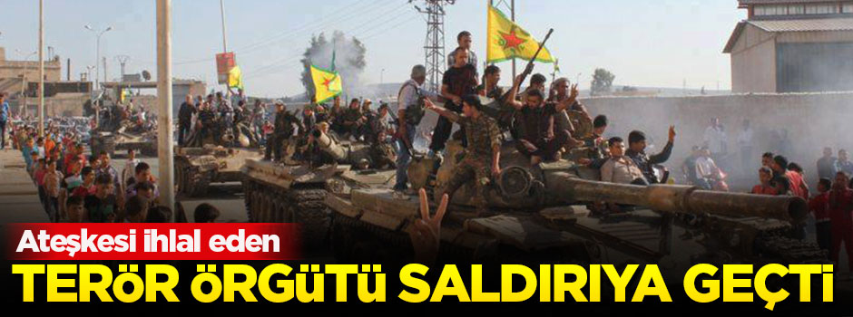 Terör örgütü PYD harekete geçti saldırıyor
