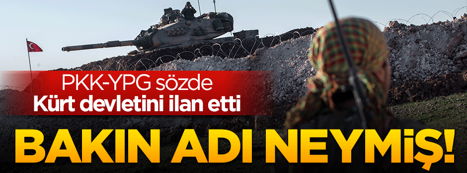 Terör örgütü PYD 'Kuzey Suriye Federasyonu' kuruyormuş!