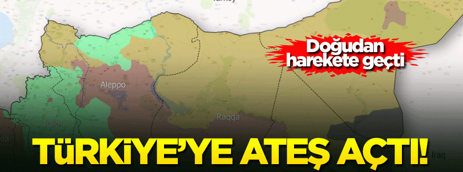 Terör örgütü PYD, Türkiye'ye ateş açtı