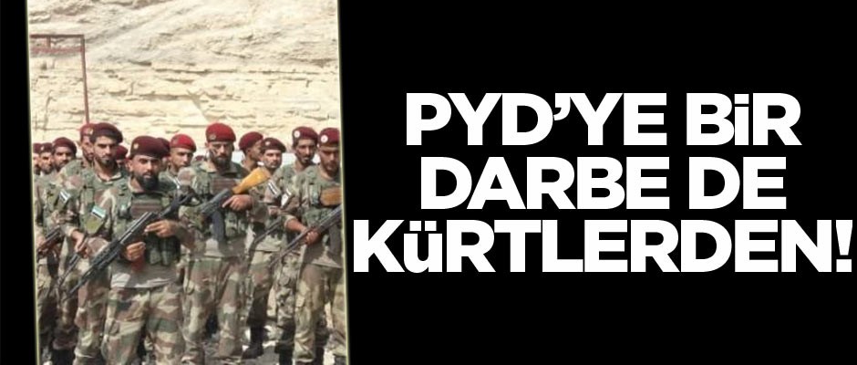 Terör örgütü PYD'ye bir darbe de Kürtlerden!