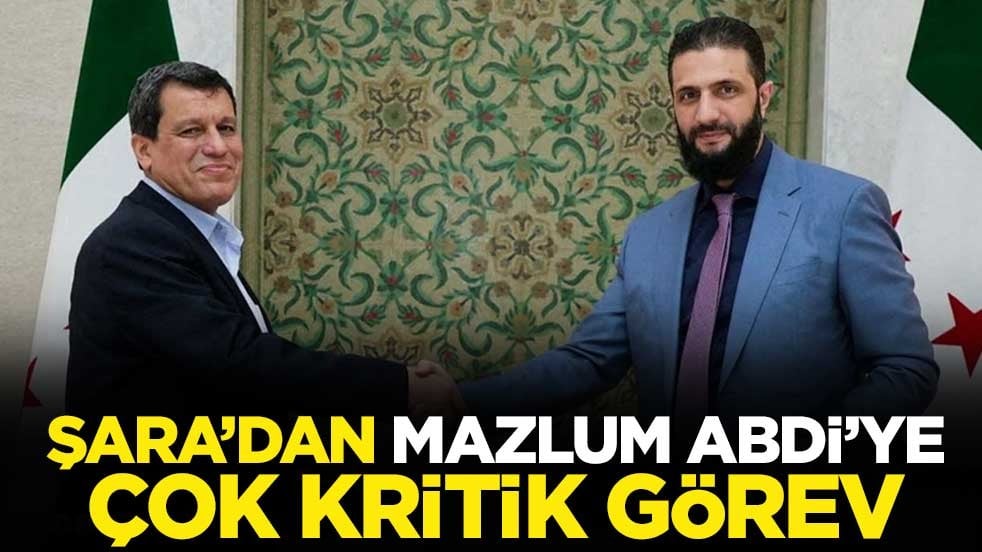 Terör örgütü SDG kendini feshetmişti! Şara'dan Mazlum Abdi'nin çok kritik görev