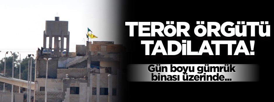 Terör örgütü tadilat başlattı
