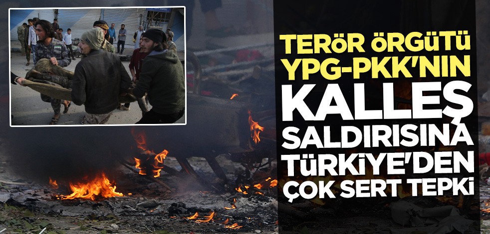 Terör örgütü YPG'den alçak saldırı! Türkiye'den peş peşe açıklamalar