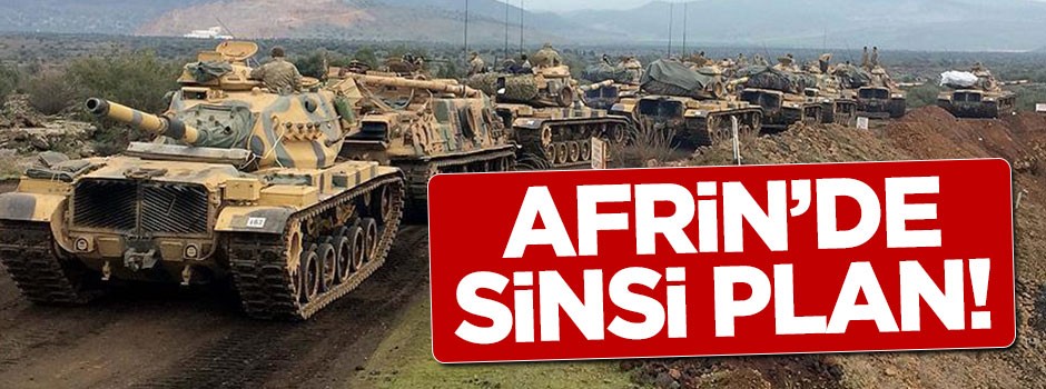 Terör örgütü YPG/PKK'dan Afrin'de sinsi plan!