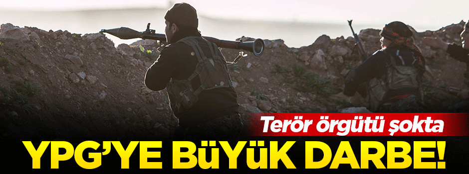Terör örgütü YPG'ye büyük darbe!