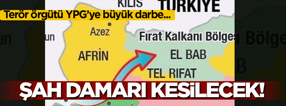 Terör örgütü YPG'ye büyük darbe