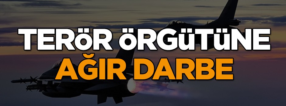 Terör örgütüne ağır darbe