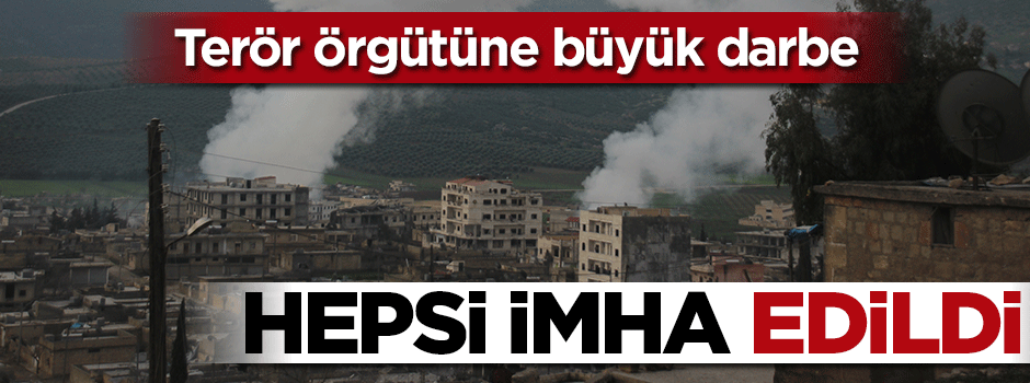 Terör örgütüne ağır darbe!
