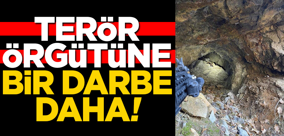 Terör örgütüne bir darbe daha! 1 ton 50 kg. ellerinden alındı