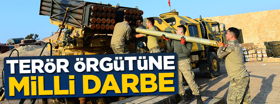 Terör örgütüne milli darbe